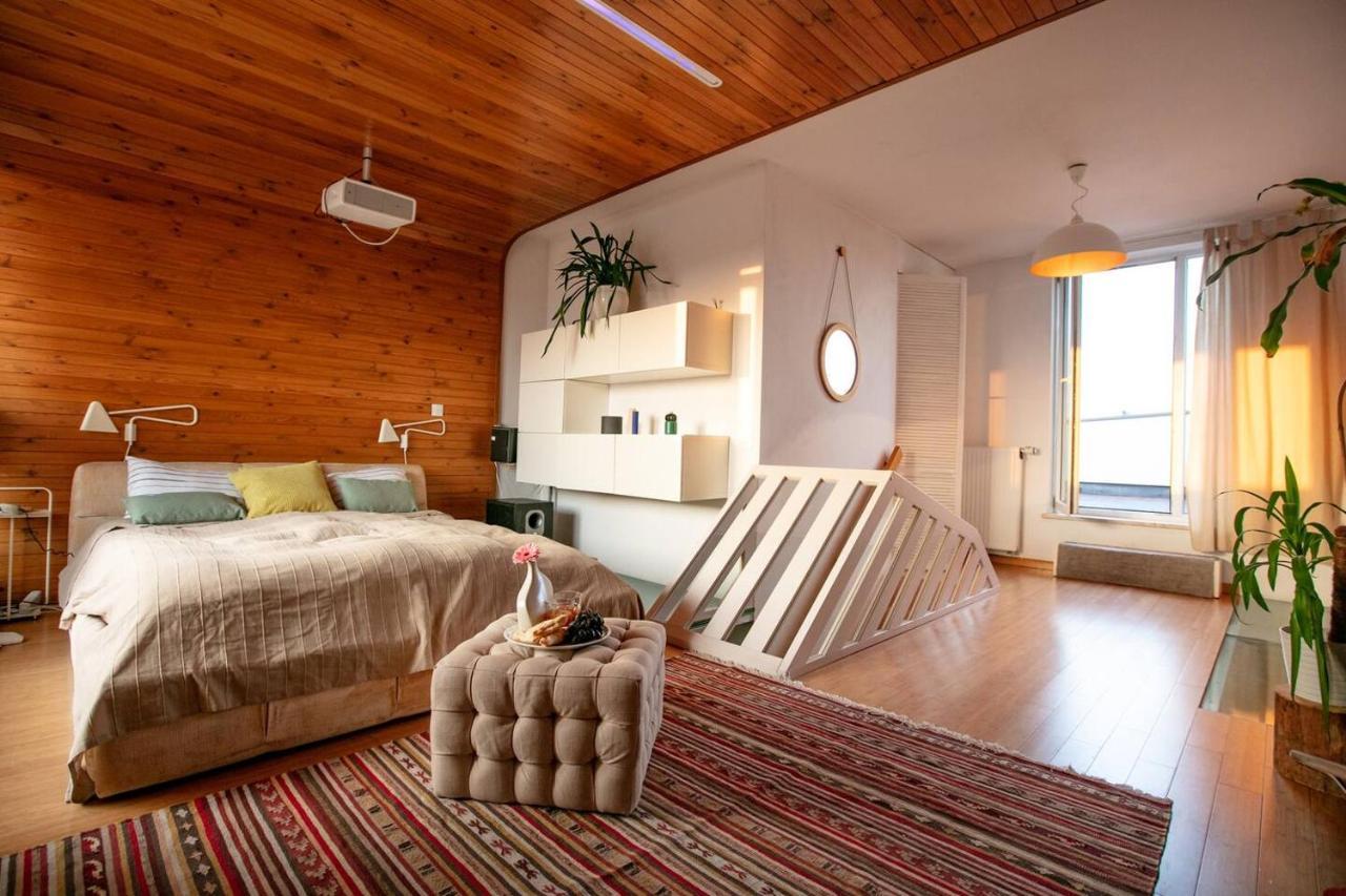 Dwupoziomowy, Rodzinny Apartament. Ochrona, Garaz. Варшава Экстерьер фото