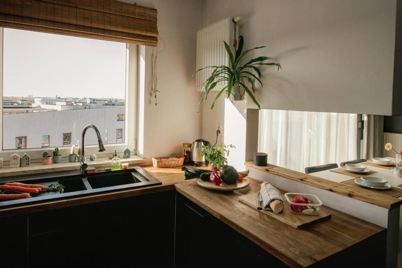 Dwupoziomowy, Rodzinny Apartament. Ochrona, Garaz. Варшава Экстерьер фото