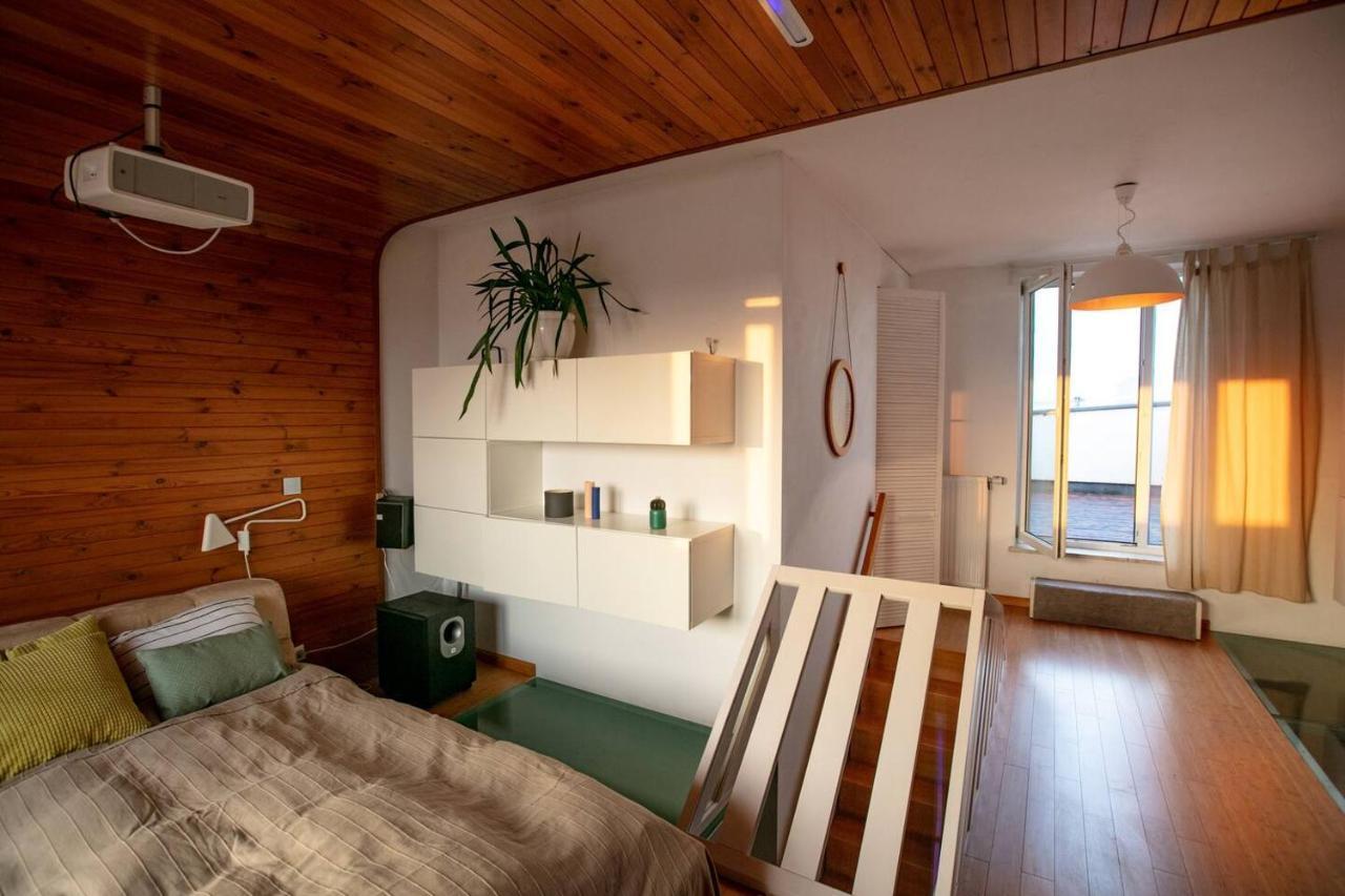 Dwupoziomowy, Rodzinny Apartament. Ochrona, Garaz. Варшава Экстерьер фото